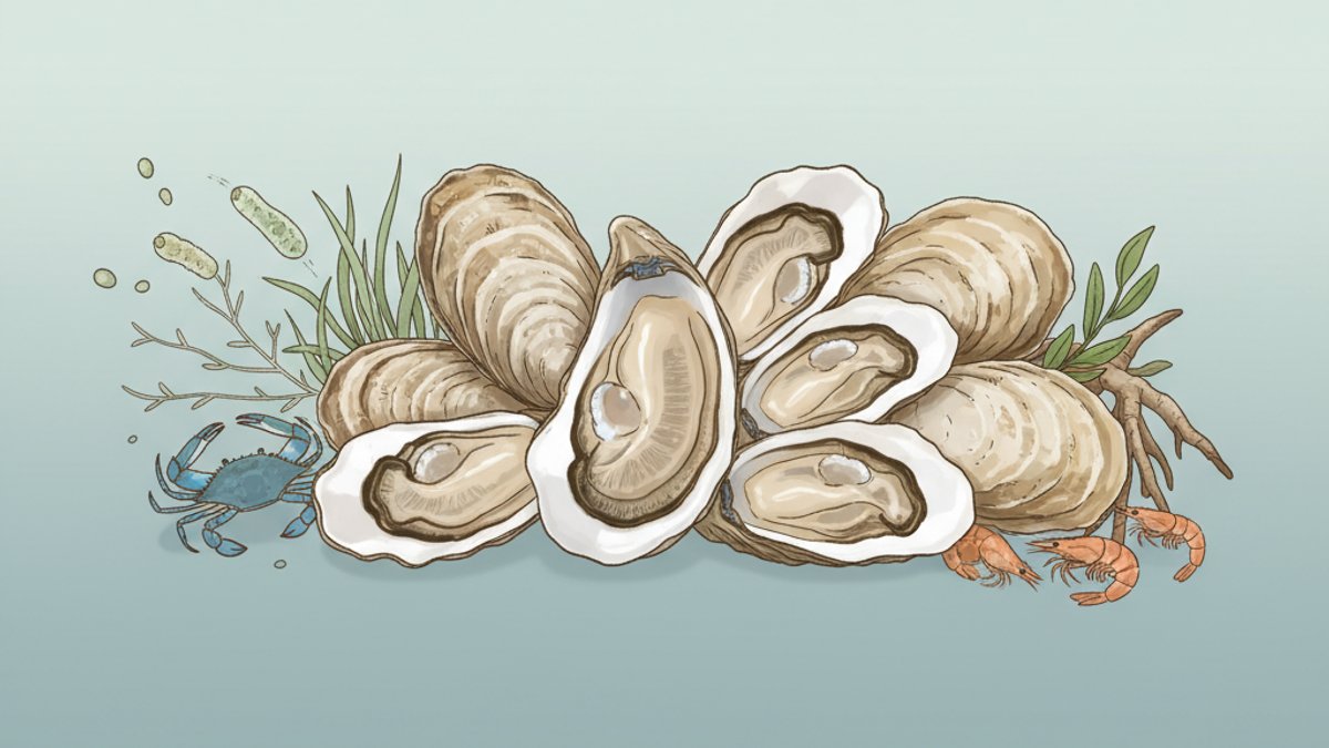 The Atlantic Oyster (C. virginica): From Maritime Brine to Gulf Sweetness