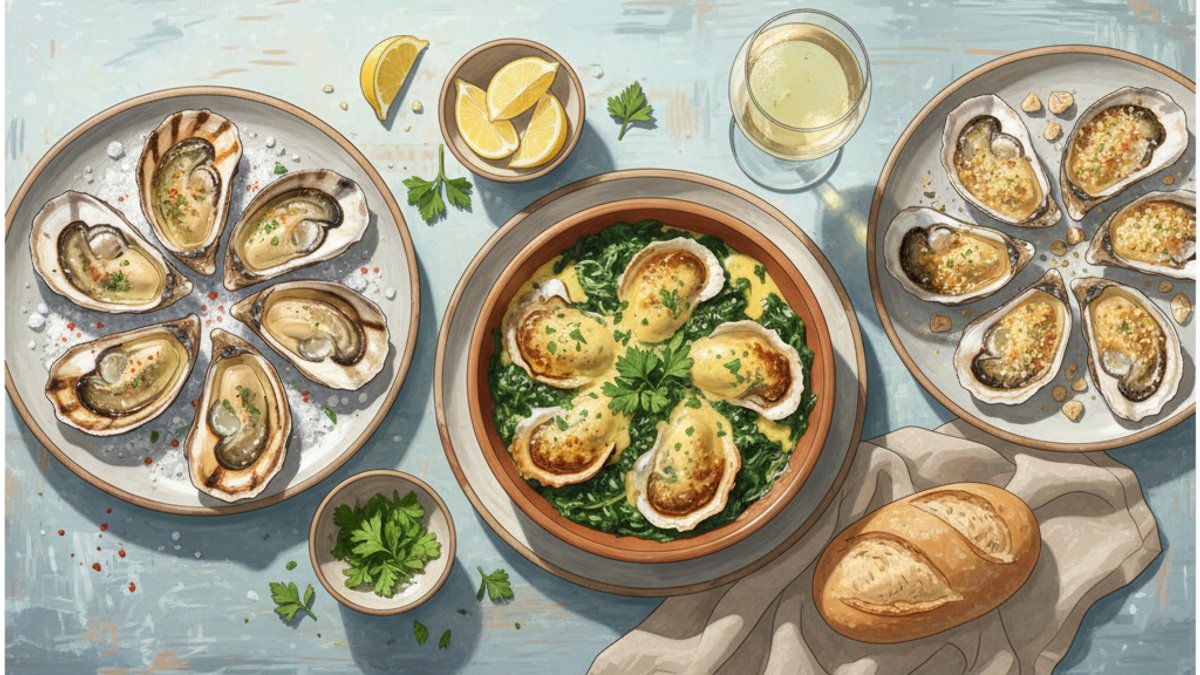 Cooked Oysters for the Hesitant: From Grilled to Rockefeller