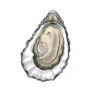 Barron Point oyster illustration