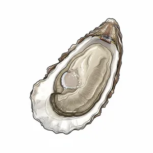 Cape Breton oyster illustration