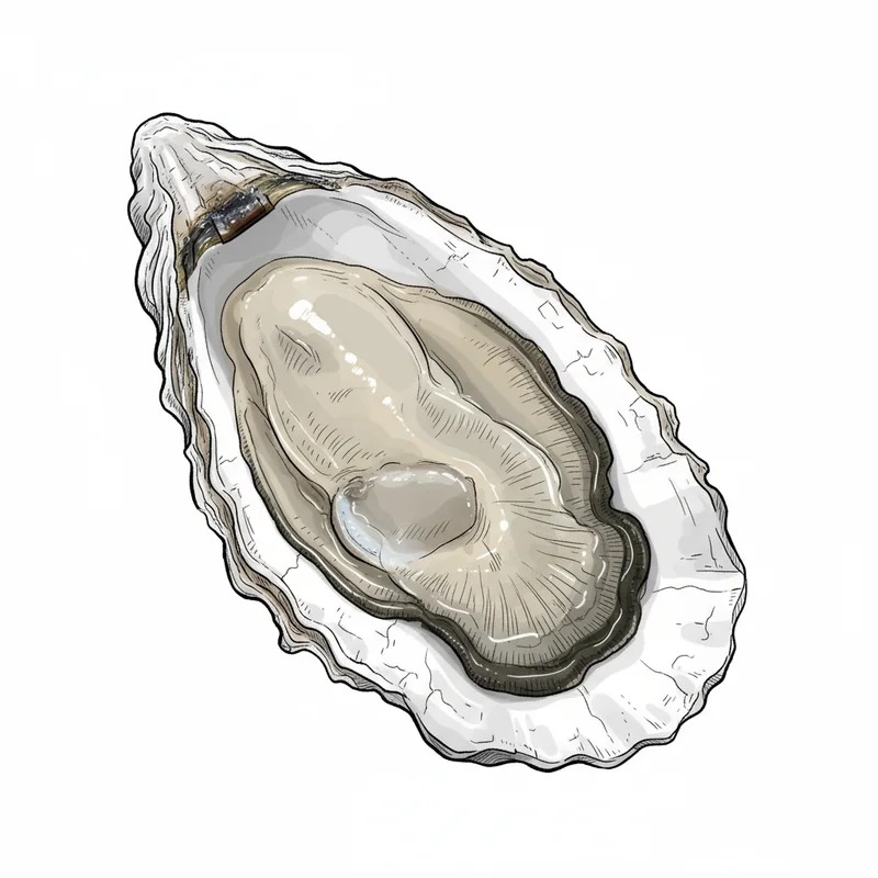 Chadwick Creek oyster illustration