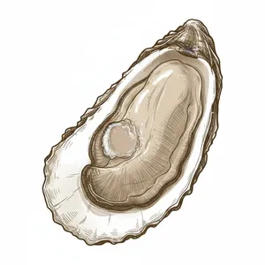 Chatham oyster illustration