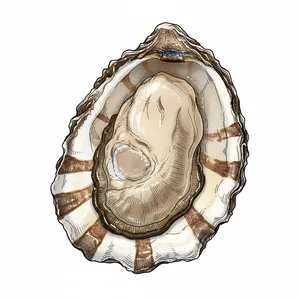 Chelsea Gem oyster illustration
