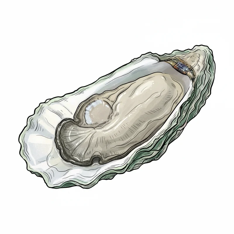 Conway Cup oyster illustration