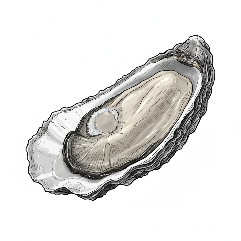 Dennis oyster illustration