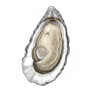 East Dennis oyster illustration