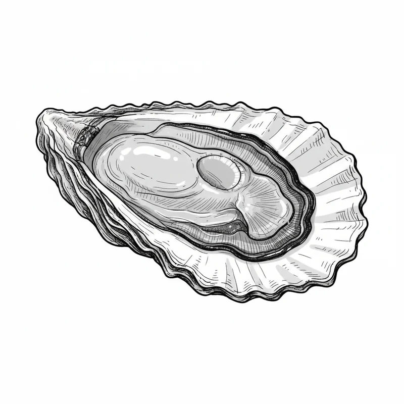 Gigamoto oyster illustration