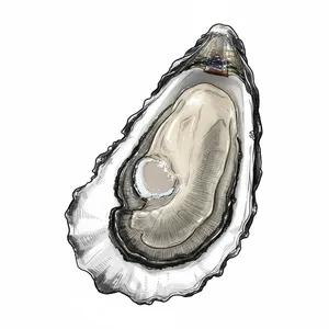 Great South Bay oyster illustration