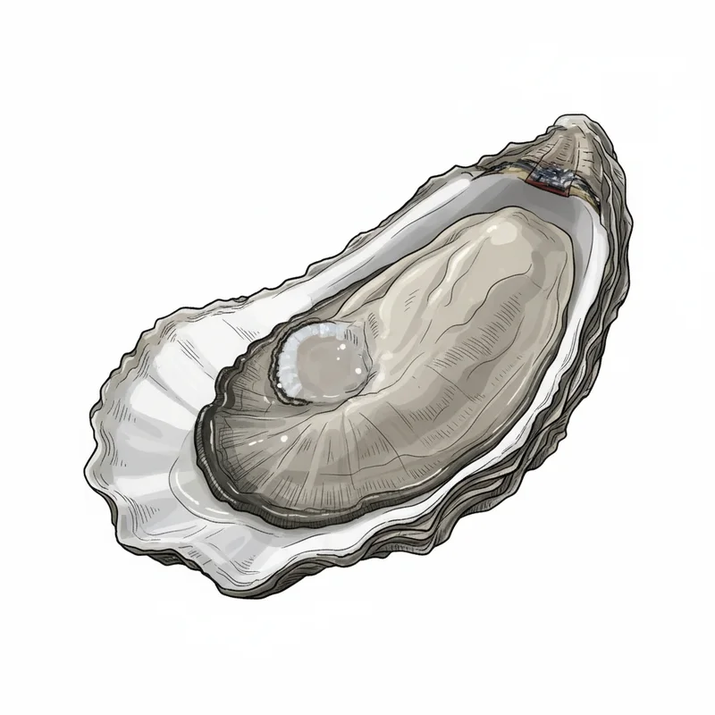 Jupiter Point oyster illustration