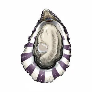 Kelly Gigas oyster illustration