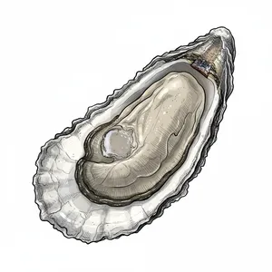 Lambertini oyster illustration