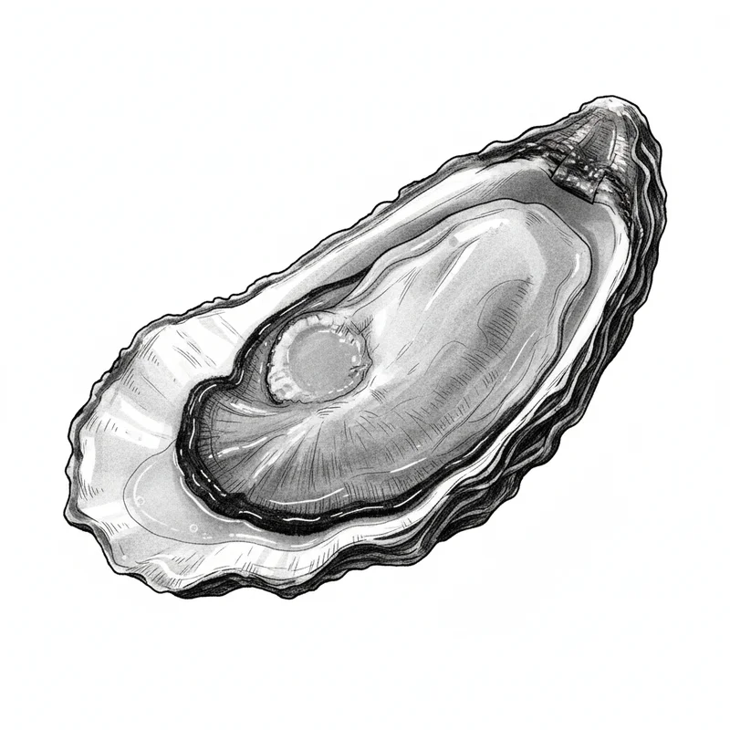 New Point oyster illustration