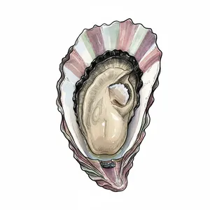 Nootka Sound oyster illustration