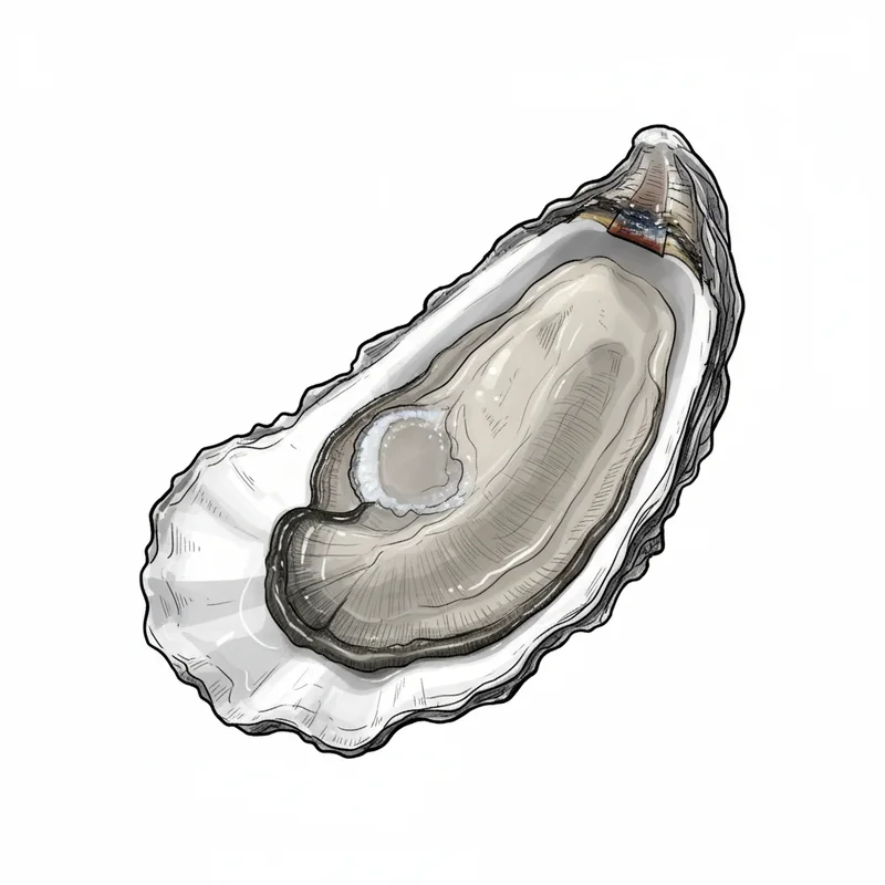 Olde Salt oyster illustration