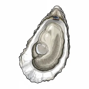 Olde Salt oyster illustration