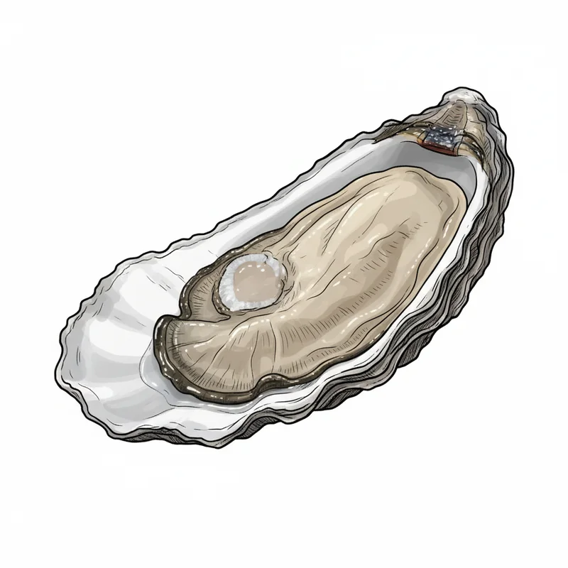 Onset oyster illustration