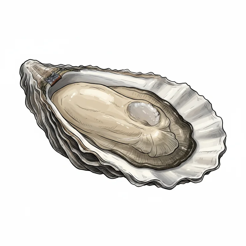 Pickering Passage oyster illustration