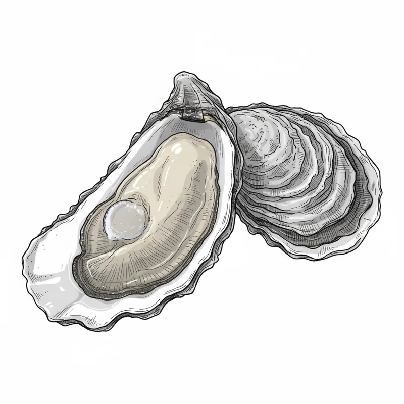 Pungoteague Creek oyster illustration