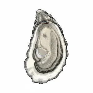 Quivet Neck oyster illustration