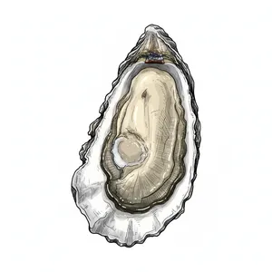 Riptide oyster illustration