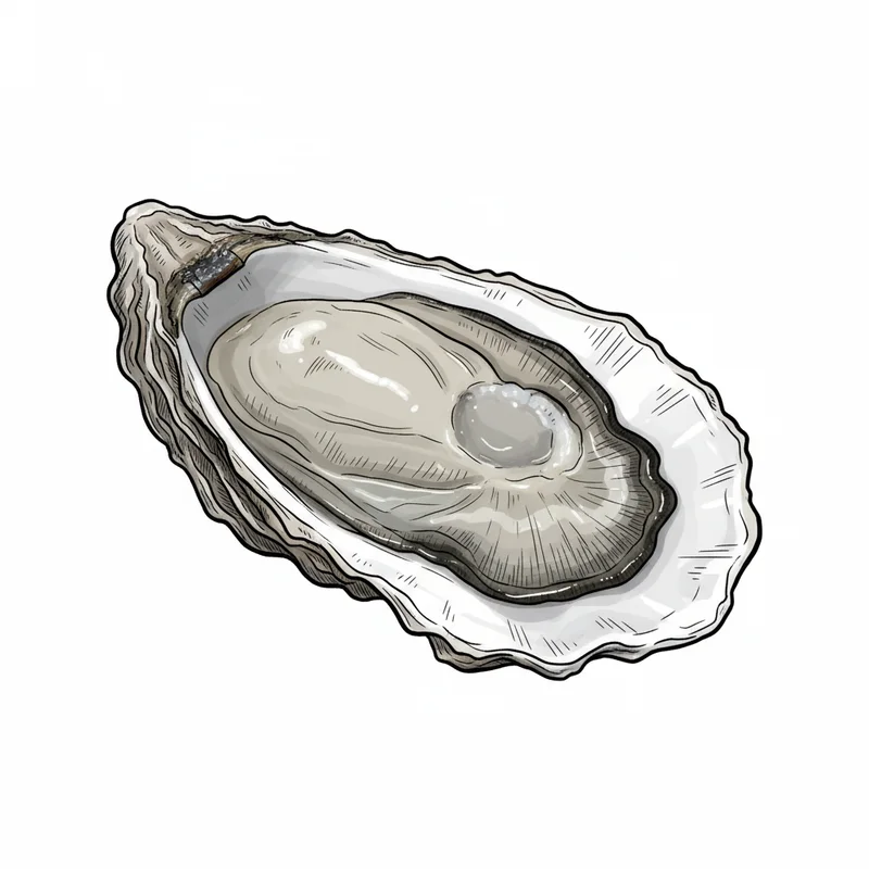 Row 34 oyster illustration