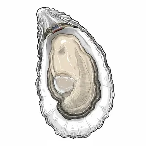Salutation Cove oyster illustration