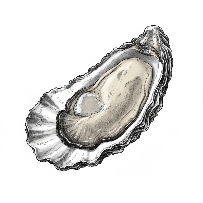 Sawmill Bay oyster illustration