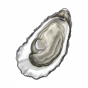 Shooting Point Salt oyster illustration