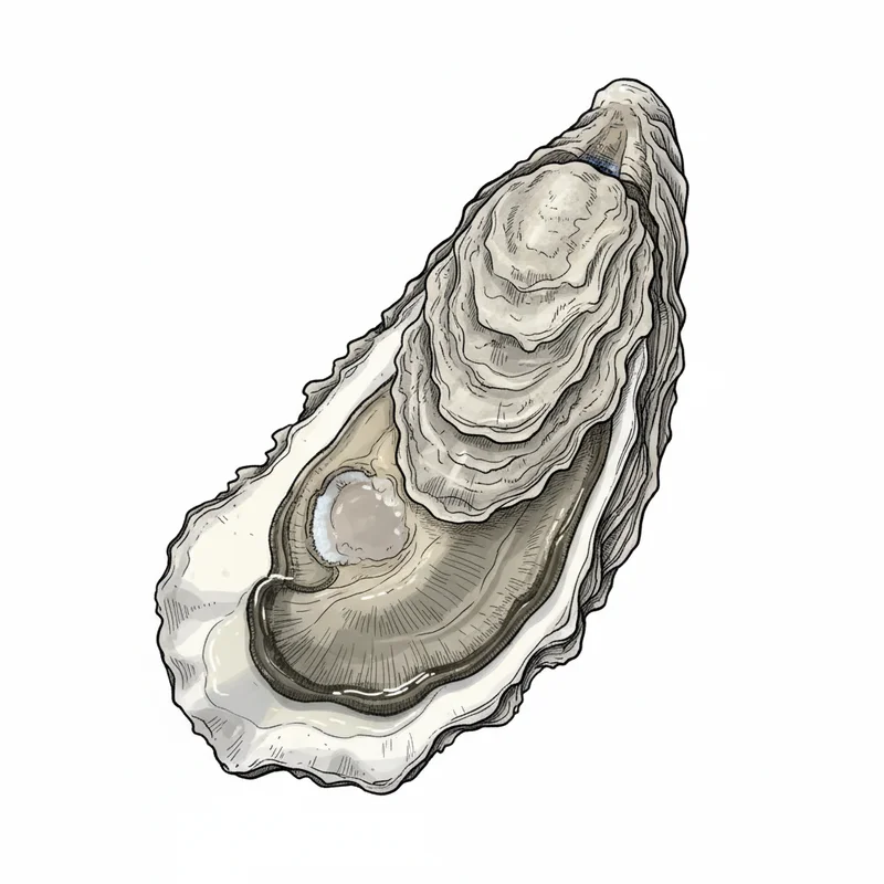 Snow Hill oyster illustration