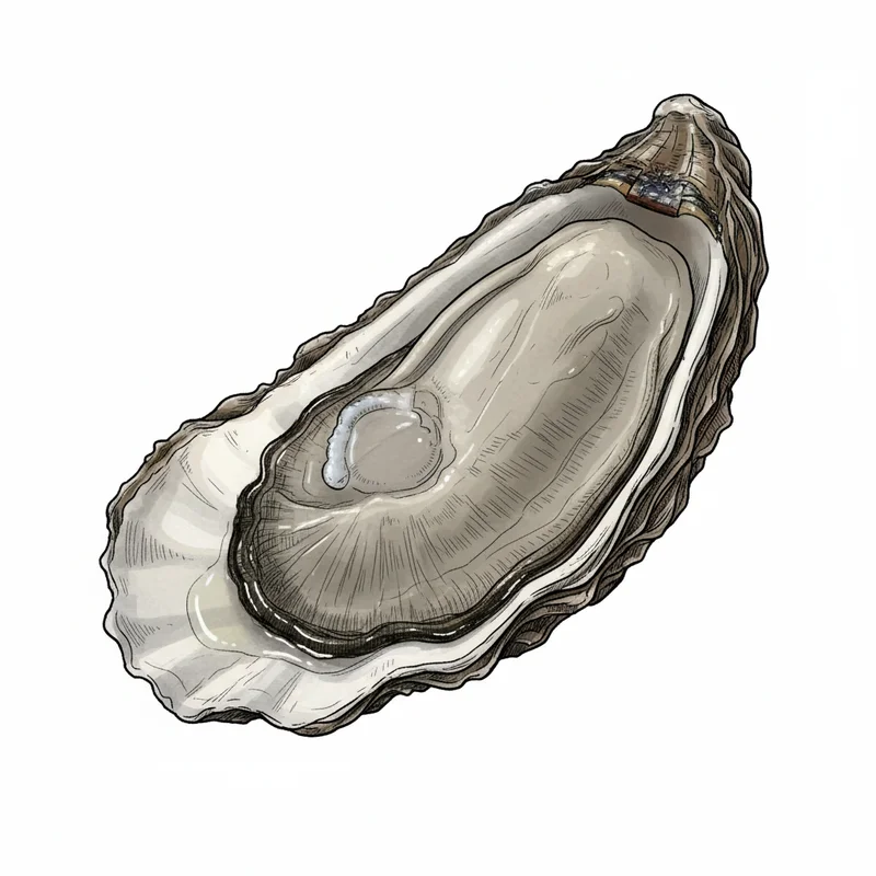 Speciale oyster illustration