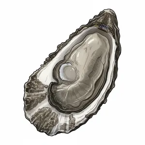 Speciale oyster illustration