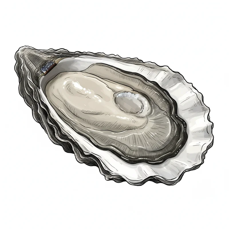 Spring Creek oyster illustration